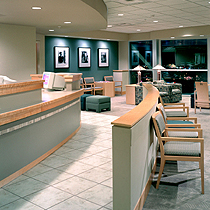 Reception and Waiting Area - Women's and Children's Clinic - Silverdale, WA